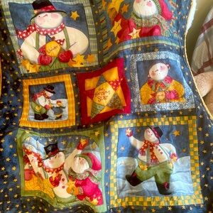 Christmas throw blanket